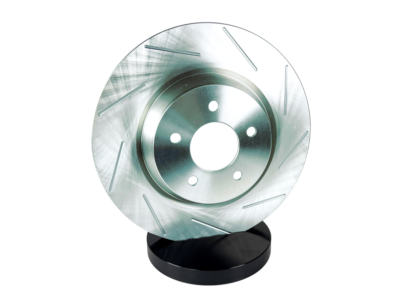 Jeep Wrangler JK Brake Kit - Front - Baer Brakes - 13.5in 6T Front SZ, Slotted Rotors + D1247 Pads - Fire Red - `07-`18